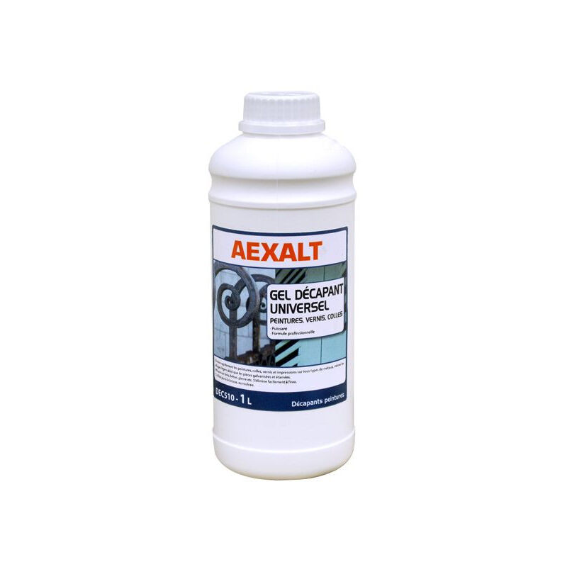 

GEL PRO QUITAPINTURAS UNIVERSAL pinturas, colas, barnices e impresiones 1 L - Aexalt