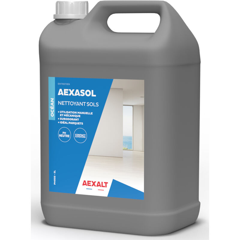 Aexalt - Aexasol nettoyant sols bidon de 5L PH005 - Translucide
