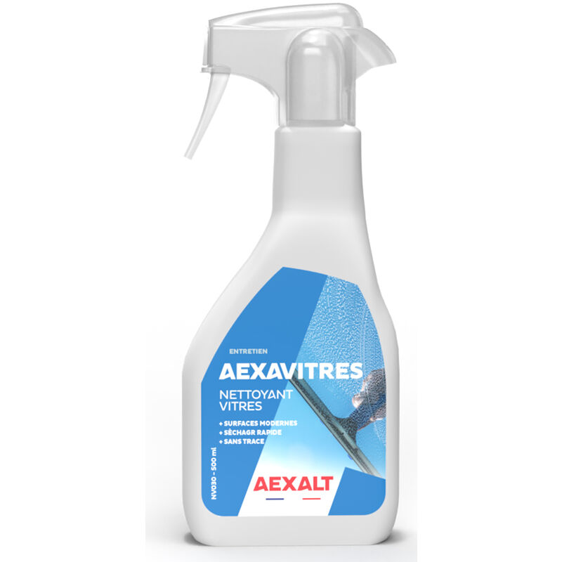 Aexalt - Nettoyant vitres Aexavitres aérovap de 500ml NV030 - Bleu