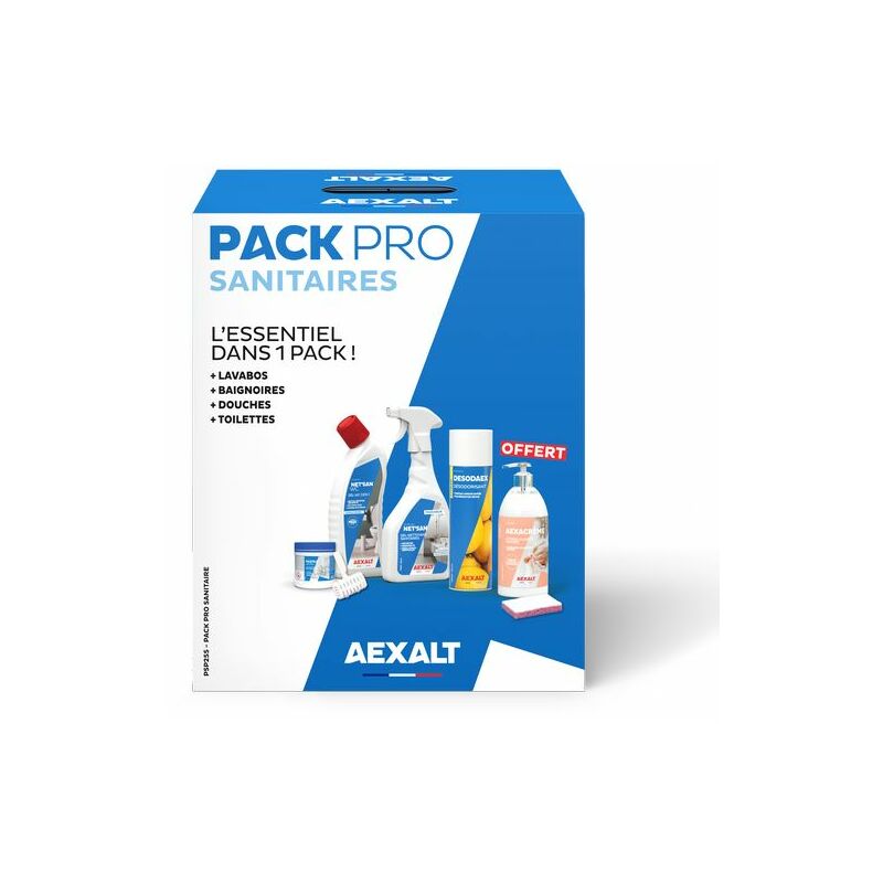 Aexalt - pack pro sanitaires pluho 7 articles - PSP255