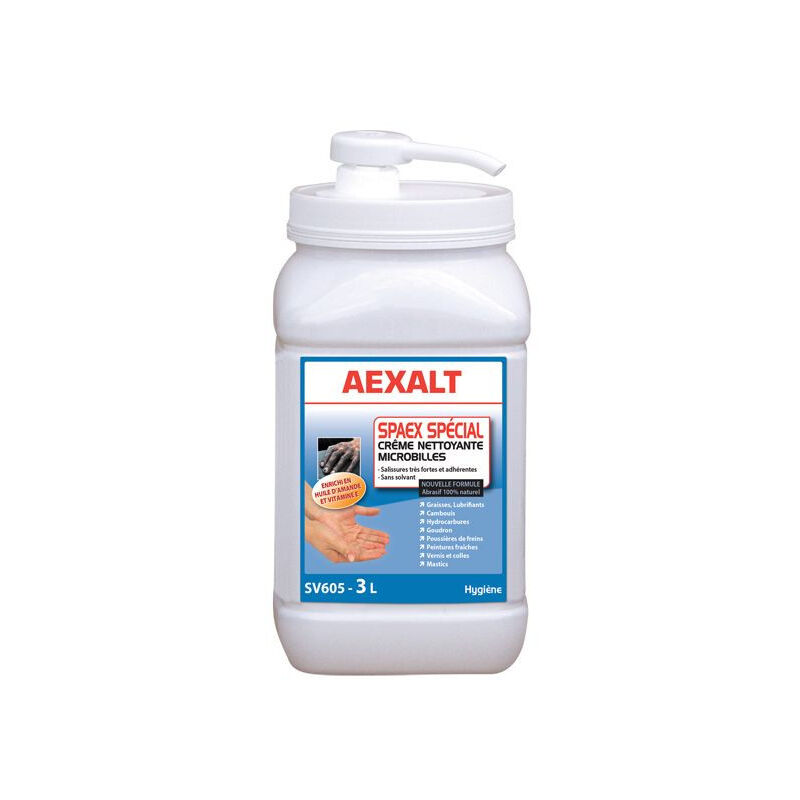 

Pasta limpiadora de manos de microesferas con aroma a manzana 3 L - ESPECIAL SPAEX - Aexalt