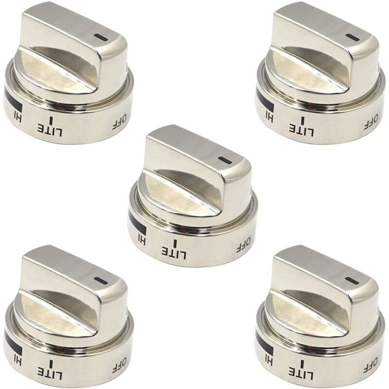 SNQ - AEZ73453509 Bouton de commande de brûleur à gaz compatible avec la série lg – Remplace AEZ72909008 (lot de 5)
