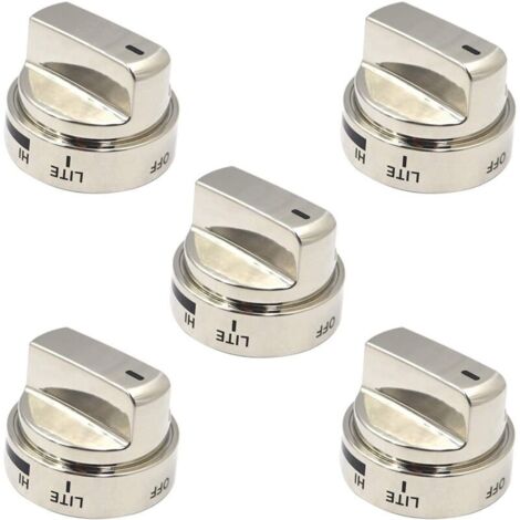 AEZ73453509 Bouton de commande de brûleur à gaz compatible avec la série LG – Remplace AEZ72909008 (lot de 5)