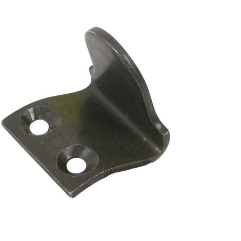 Afbat – Butée de persienne à visser bas en acier noir peint – Installation rapide – Dimensions 30x30mm – Pour volets en bois dur