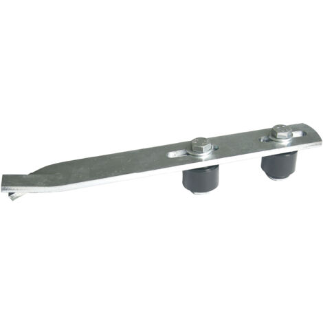 AFBAT Guide acier zingué, H.40 x L.300 x P.40 mm