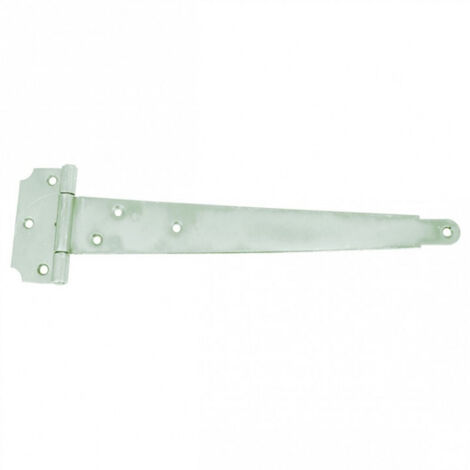 AFBAT - Penture anglaise épaisseur 20mm zingué blanc 15cm