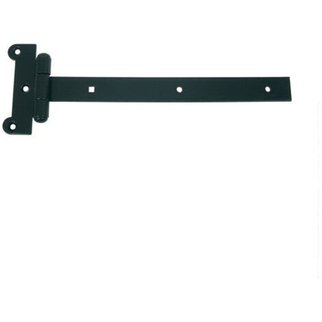 Afbat – Penture sur té en acier prépeint – Longueur 400 mm – Hauteur 140 mm – Épaisseur 18 mm – Pour volets battants et portes