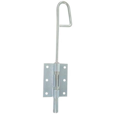 AFBAT - Verrou baionnette 18 l.800mm zingué blanc