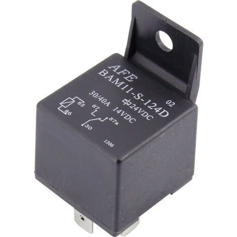 AFE BAM11-S-124D Kfz-Relais 24 V/DC 30 A 1 Wechsler