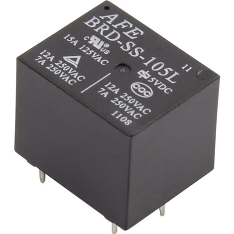 AFE BRD-SS-105L Printrelais 5 V/DC 15 A 1 Wechsler 1 St.