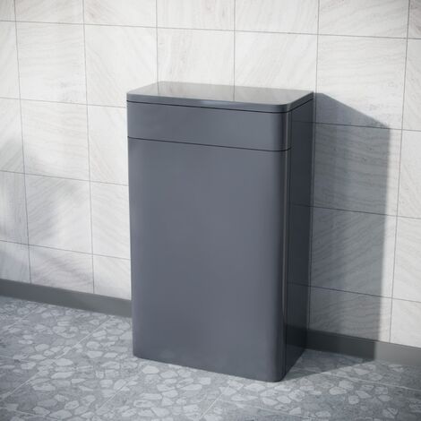 Afern 500mm BTW WC Unit Steel Grey