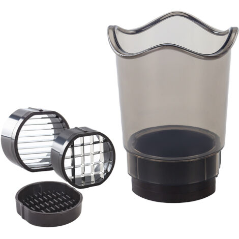 Affetta fragole con lame in acciaio inox  Affetta uova e frutta (banane, cetrioli, funghi)  Utensile da cucina in ABS staccabile - Strumento di precisione per affettare le bacche