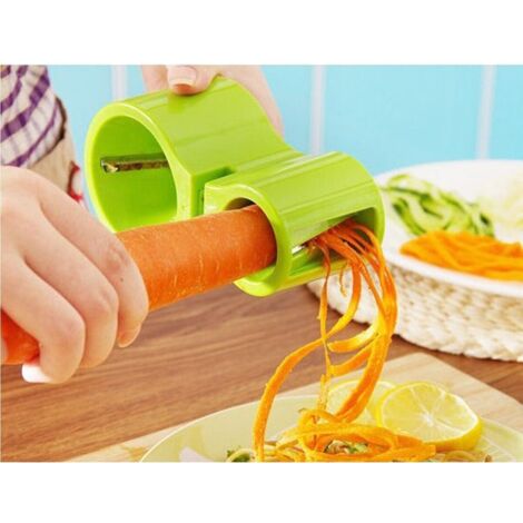 AFFETTA VERDURE SPIRALE PER CUCINA TAGLIA SPIRAL CUTTER CAROTE JULIENNE PATATE