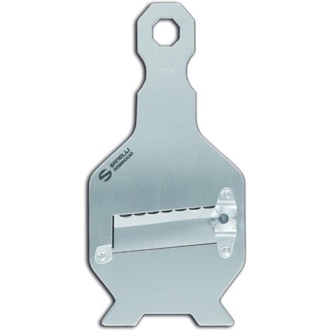 Affettatartufi in Acciaio Inox - Lama Ondulata con Regolatore da 0,2 a 3 mm e Manico da 20,5 cm