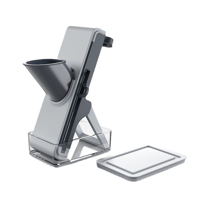 Image of Affettatrice - Affettatrice per patate, Affettatrice per verdure regolabile, Tagliapatate, Affettatrice, Tritatutto professionale 3 in 1 per la