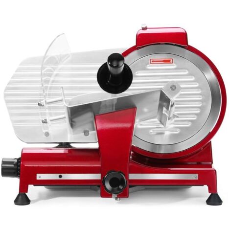 Affettatrice elettrica per formaggio e carne Profi Line RED EDITION 250 mm 320 W - Hendi 210086