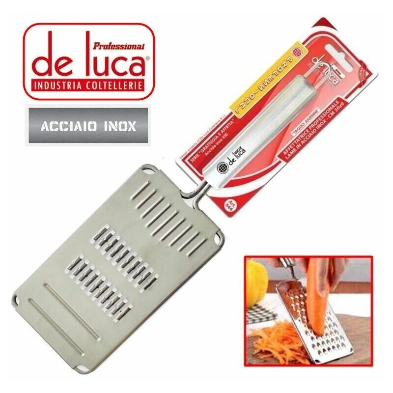 Image of De Luca Coltellerie - affettatrice x ortaggi taglio julienne professionale acciaio inox 430 de luca