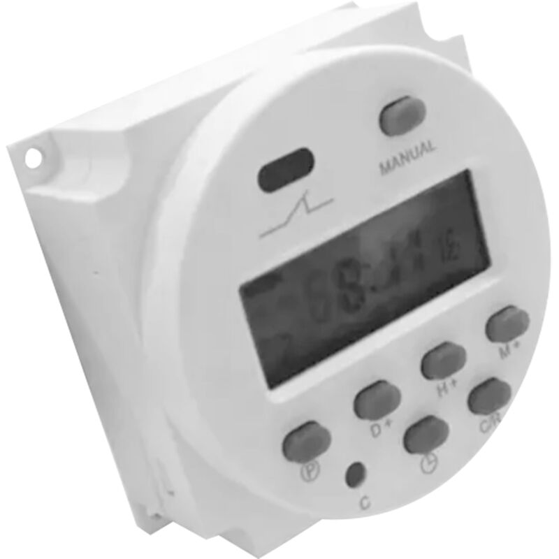 Affichage à cristaux liquides de commutateur de commande de temps de micro - ordinateur de minuterie numérique cn101a DC12V 4 lignes