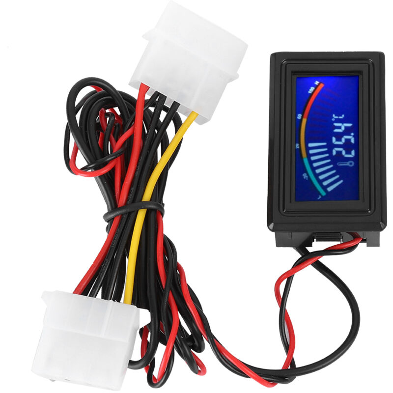 Affichage à cristaux liquides thermomètre numérique refroidi à l'eau pointeur de température 5V - 24V