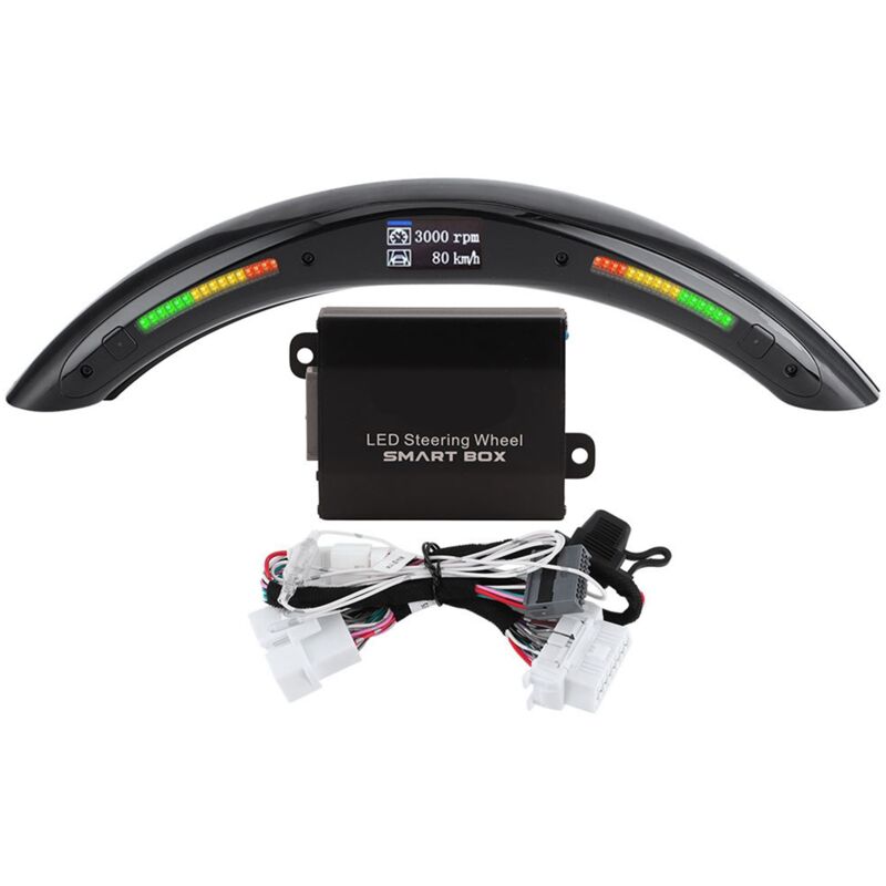 Jeffergarden - Affichage du Volant, led Performance Volants sans Fil Smart Box Module de Volant pour Atelier de Réparation pour Voiture
