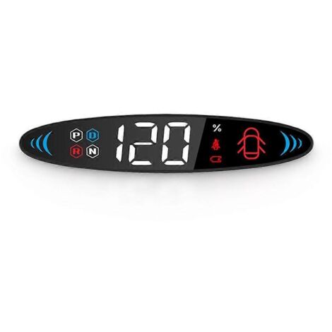 Affichage Tête Haute Alarme Vitesse Compteur Régime pour Voiture Tesla Model 3/Y