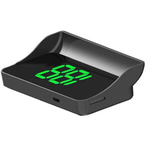 Affichage tête haute (HUD) – Compteur de vitesse GPS numérique (mph), antireflet, pour tous les véhicules