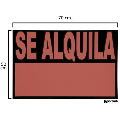 Affiche A Louer 70x50 cm.