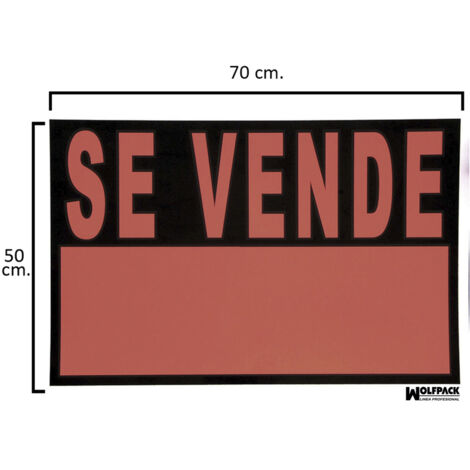 Affiche A Vendre 70x50 cm.