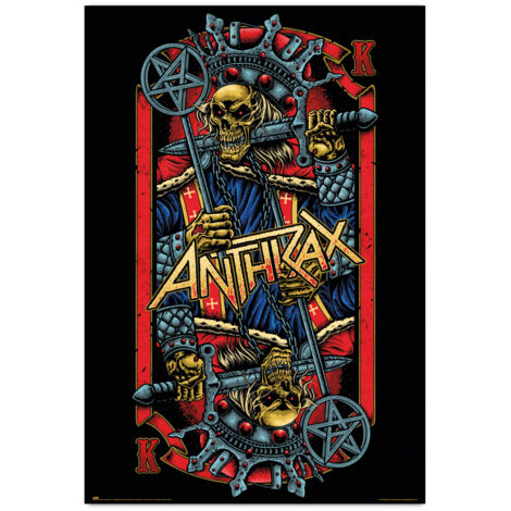 Affiche anthrax evil kings
