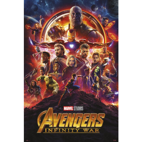 Affiche avengers : infinity war one sheet
