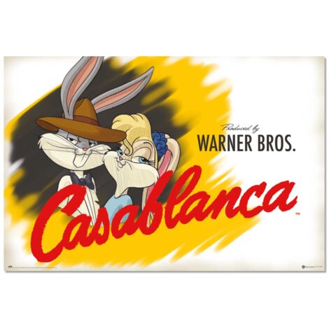 Affiche casablanca 100e anniversaire wb