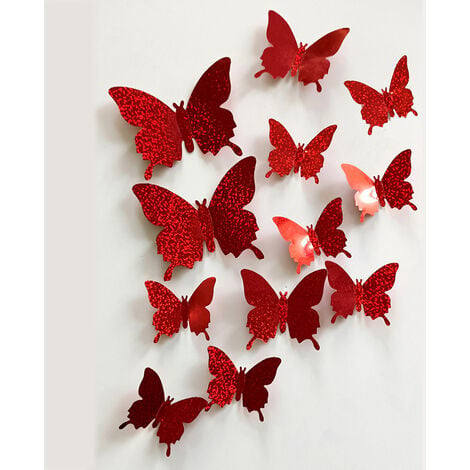 Stickers Muraux Animaux sticker de papillons à la mode avec nom -  TenStickers