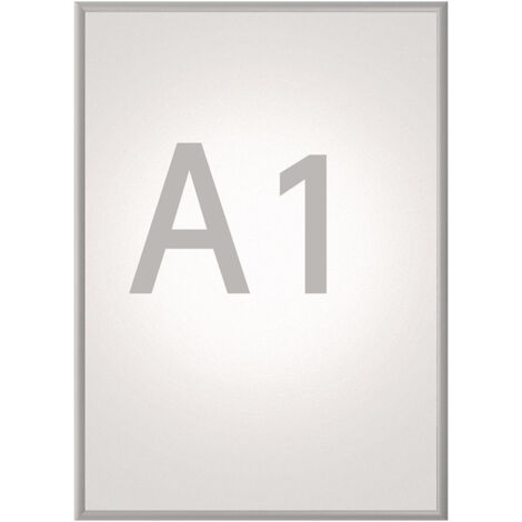 Affiche dépliante format DIN A1 aluminium anodisé MAUL