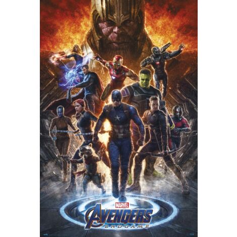 Affiche marvel the avengers : endgame 2