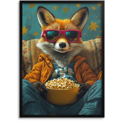 Affiche murale colorée pour chambre d'adolescent 50x70