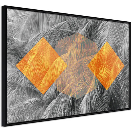 Affiche Murale Encadrée "Agent Orange" 30 x 20 cm Noir