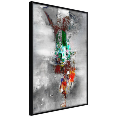 Affiche Murale Encadrée "Contradiction of Opinions" 40 x 60 cm Noir