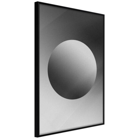 Affiche Murale Encadrée "Convex or Concave" 21 x 30 cm Noir