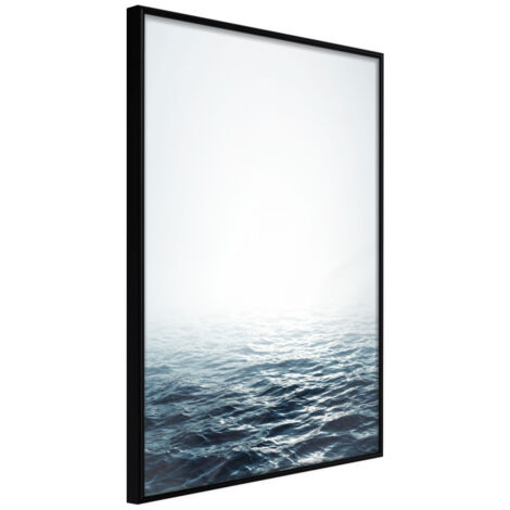 Affiche Murale Encadrée "Endless Sea" 21 x 30 cm Noir