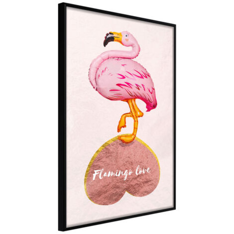 Affiche Murale Encadrée "Everybody Needs Love" 21 x 30 cm Noir