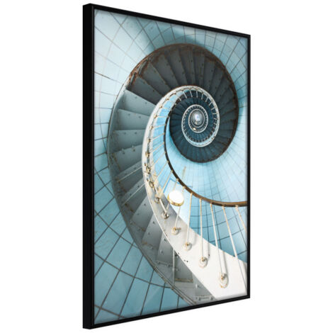 Affiche Murale Encadrée "Golden Ratio" 21 x 30 cm Noir