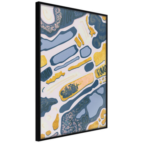 Affiche Murale Encadrée "Lake District" 40 x 60 cm Noir