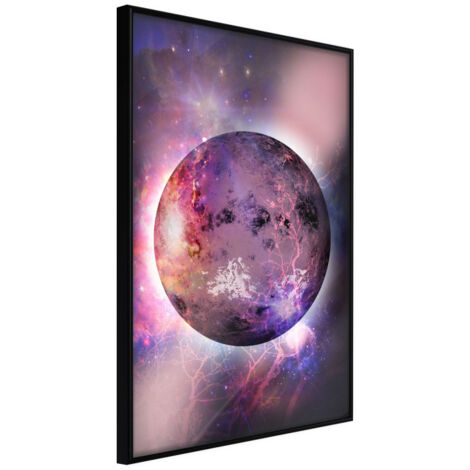 Affiche Murale Encadrée "Mysterious Celestial Body" 21 x 30 cm Noir