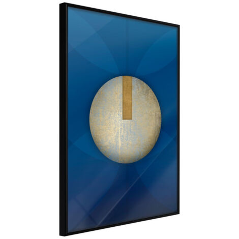Affiche Murale Encadrée "Mysterious Object" 21 x 30 cm Noir