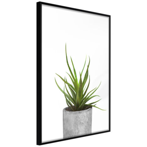 Affiche Murale Encadrée "Piece of Nature I" 21 x 30 cm Noir