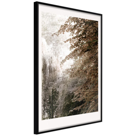 Affiche Murale Encadrée "Pond in the Park" 40 x 60 cm Noir