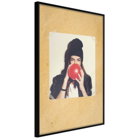 Affiche Murale Encadrée "Preparing for the Party" 21 x 30 cm Noir