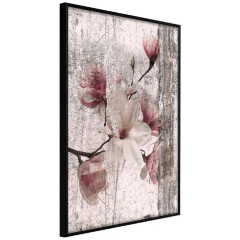 Affiche Murale Encadrée "Queen of Spring Flowers I" 21 x 30 cm Noir