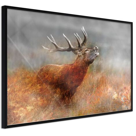 Affiche Murale Encadrée "Rut" 30 x 20 cm Noir