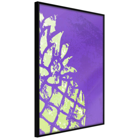 Affiche Murale Encadrée "Strong Contrast" 21 x 30 cm Noir